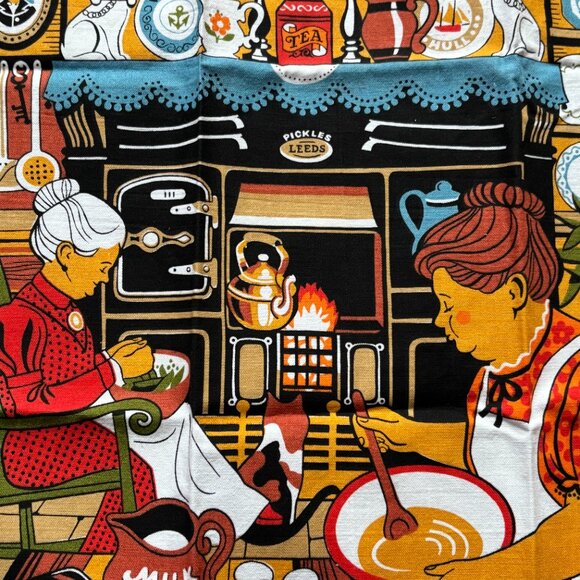 Yorkshire Pudding Souvenir Cotton Kitchen Towel Wall Hanging - Picture 4 of 11